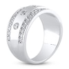 Thumbnail Image 2 of Lab-Created Diamond Men's Wedding Band 1-1/4 ct tw 14K White Gold