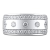 Thumbnail Image 3 of Lab-Created Diamond Men's Wedding Band 1-1/4 ct tw 14K White Gold