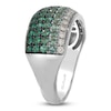 Thumbnail Image 3 of Le Vian Emerald Ombré Ring 1/5 ct tw Diamonds 14K Vanilla Gold