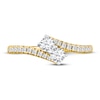 Thumbnail Image 3 of Ever Us Two-Stone Diamond Ring 1/2 ct tw 14K Yellow Gold