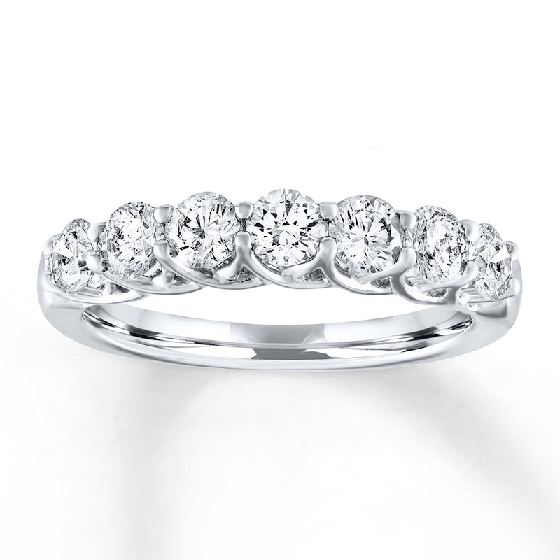 Main Image 1 of Diamond Anniversary Band 1 ct tw Round-cut Platinum