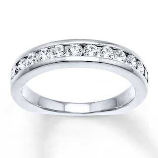 Diamond Anniversary Band 5/8 ct tw Round 18K White Gold | Jared