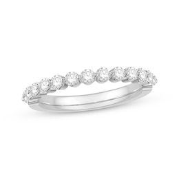 Diamond Anniversary Band 1/2 ct tw Round 14K White Gold