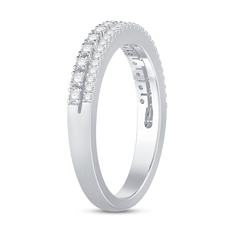 Main Image 2 of Diamond Anniversary Band 1/4 ct tw Round 14K White Gold