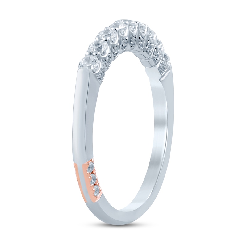 Pnina Tornai Lovingly Yours Diamond Anniversary Ring 1/2 ct tw Round 14K White Gold
