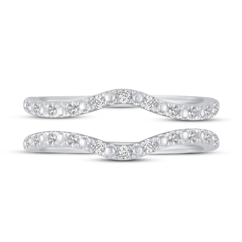 Main Image 3 of Diamond Double Wedding Band Set 1/8 ct tw 14K White Gold