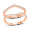 Thumbnail Image 1 of Diamond Double Wedding Band Set 1/2 ct tw 14K Rose Gold