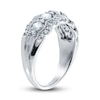 Thumbnail Image 2 of Diamond Anniversary Ring 3/4 ct tw Round 14K White Gold