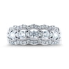 Thumbnail Image 3 of Diamond Anniversary Ring 3/4 ct tw Round 14K White Gold