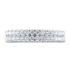 Thumbnail Image 3 of Diamond Anniversary Ring 1/2 ct tw Round 14K White Gold