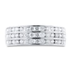 Thumbnail Image 2 of Diamond Anniversary Ring 3/4 ct tw Round 14K White Gold