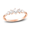 Thumbnail Image 1 of ArtCarved Rose-Cut Diamond Anniversary Band 3/8 ct tw 14K Rose Gold