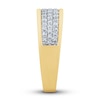 Thumbnail Image 2 of Men's Diamond Anniversary Band 1 ct tw Round 10K Yellow Gold