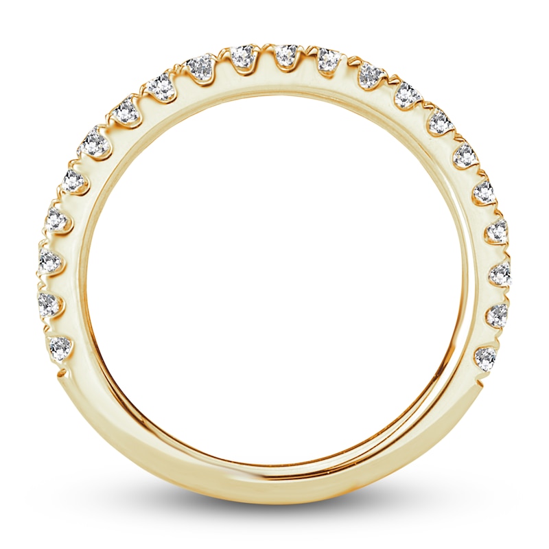 Main Image 2 of Diamond Anniversary Band 3/8 ct tw Round 14K Yellow Gold