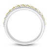 Thumbnail Image 2 of Y-Knot Diamond Anniversary Band 1/5 ct tw Round 14K Two-Tone Gold