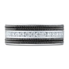 Thumbnail Image 3 of Pnina Tornai Men's Diamond Wedding Ring 1/2 ct tw Round 14K White Gold