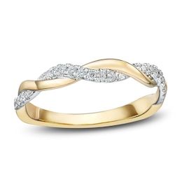 Diamond Ring 1/8 ct tw 14K Two-Tone Gold