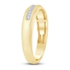 Thumbnail Image 2 of Men's Diamond Anniversary Band 1/10 ct tw 14K Yellow Gold