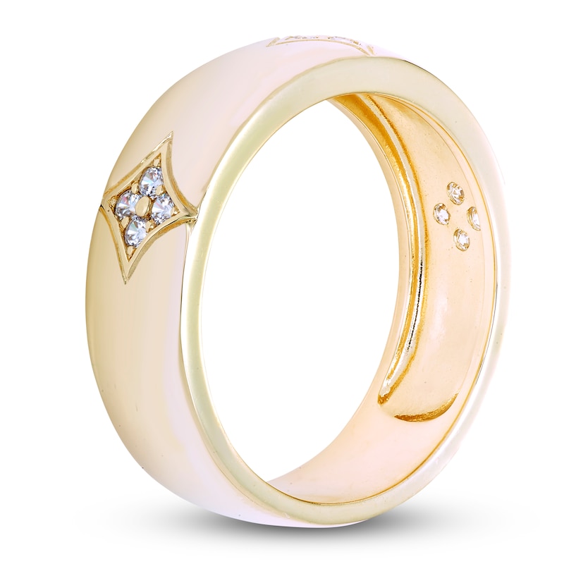 Men's Diamond Fashion Ring 1/5 ct tw 10K Yellow Gold