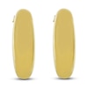 Thumbnail Image 1 of Domed J-Hoop Earrings 14K Yellow Gold 20mm