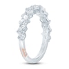 Thumbnail Image 2 of Pnina Tornai Pear-Shaped Lab-Created Diamond Anniversary Ring 1 ct tw 14K White Gold