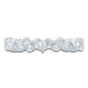 Thumbnail Image 3 of Pnina Tornai Pear-Shaped Lab-Created Diamond Anniversary Ring 1 ct tw 14K White Gold