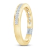 Thumbnail Image 1 of Pnina Tornai Baguette-Cut Lab-Created Diamond Anniversary Ring 1/3 ct tw 14K Yellow Gold