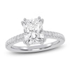 Thumbnail Image 1 of Radiant-Cut Lab-Created Diamond Engagement Ring 1-3/4 ct tw 14K White Gold