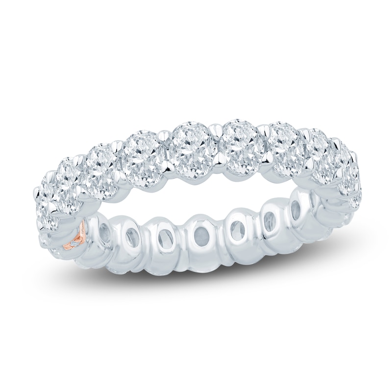 Main Image 1 of Pnina Tornai Lab-Created Oval-Cut Diamond Eternity Band 3-1/5 ct tw 14K White Gold