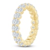 Thumbnail Image 2 of Pnina Tornai Lab-Created Oval-Cut Diamond Eternity Band 3-1/5 ct tw 14K Yellow Gold