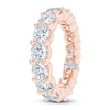 Thumbnail Image 2 of Pnina Tornai Lab-Created Round Diamond Eternity Band 4-1/4 ct tw 14K Rose Gold