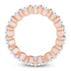 Thumbnail Image 4 of Pnina Tornai Lab-Created Round Diamond Eternity Band 4-1/4 ct tw 14K Rose Gold