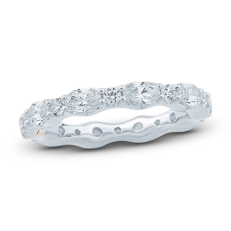 Main Image 1 of Pnina Tornai Round & Oval-Cut Lab-Created Diamond Eternity Band 2 ct tw 14K White Gold