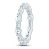 Thumbnail Image 2 of Pnina Tornai Round & Oval-Cut Lab-Created Diamond Eternity Band 2 ct tw 14K White Gold