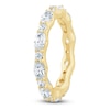 Thumbnail Image 2 of Pnina Tornai Round & Oval-Cut Lab-Created Diamond Eternity Band 2 ct tw 14K Yellow Gold