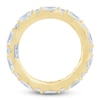 Thumbnail Image 4 of Pnina Tornai Round & Oval-Cut Lab-Created Diamond Eternity Band 2 ct tw 14K Yellow Gold