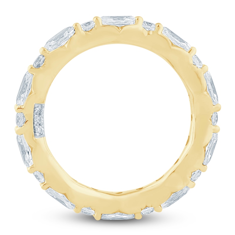 Main Image 4 of Pnina Tornai Round & Oval-Cut Lab-Created Diamond Eternity Band 2 ct tw 14K Yellow Gold