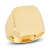 Thumbnail Image 2 of Men's Cushion-Shaped Signet Ring 10K Yellow Gold