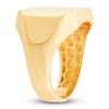 Thumbnail Image 3 of Men's Cushion-Shaped Signet Ring 10K Yellow Gold