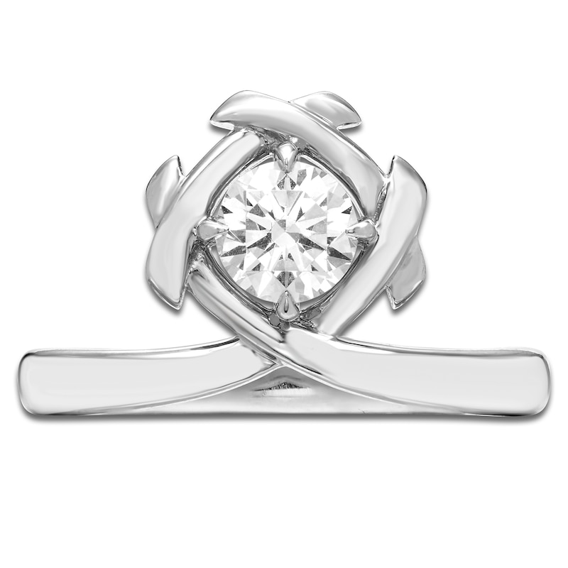 Main Image 3 of Unspoken Diamond Ring 1 ct tw 14K White Gold (I1/I)