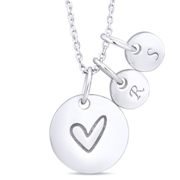 Engravable Round Discs Necklace