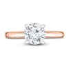 Thumbnail Image 2 of Diamond Solitaire Engagement Ring 3/4 ct tw Round 14K Rose Gold (I2/I)