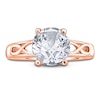 Thumbnail Image 2 of Diamond Solitaire Infinity Engagement Ring 2 ct tw Round 14K Rose Gold (I2/I)