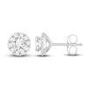 Thumbnail Image 2 of Diamond Stud Earrings 1/4 ct tw Round 14K White Gold