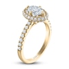 Thumbnail Image 1 of Vera Wang WISH Diamond Engagement Ring 2-3/8 ct tw Oval/ Round 18K Yellow Gold