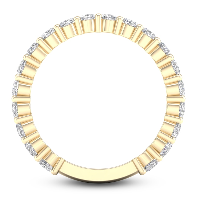 Diamond Anniversary Band 2 ct tw Oval 14K Yellow Gold