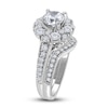 Thumbnail Image 2 of Diamond Halo Bridal Set 2 ct tw Round 14K White Gold