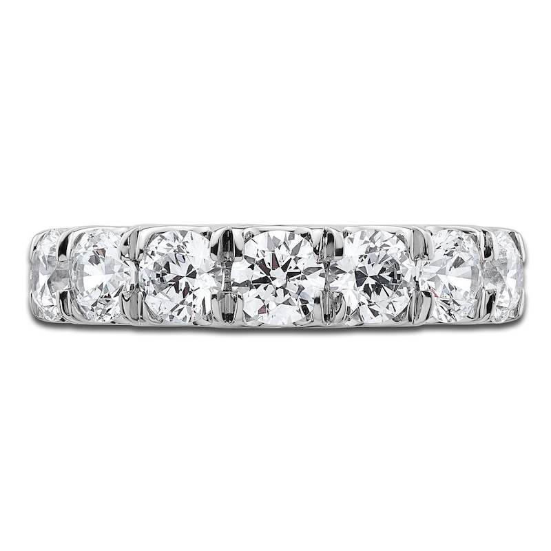 Diamond Anniversary Band 2 ct tw Round 18K White Gold