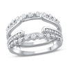 Thumbnail Image 1 of Diamond Anniversary Enhancer Band 3/4 ct tw Round 14K White Gold