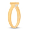 Thumbnail Image 2 of Diamond Engagement Ring 1/2 ct tw Baguette 14K Yellow Gold